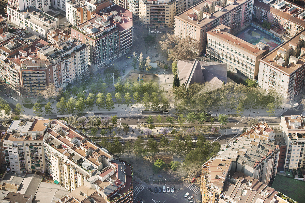 La reurbanització de la Meridiana entre Navas de Tolosa i Felip II començarà el 21 de novembre