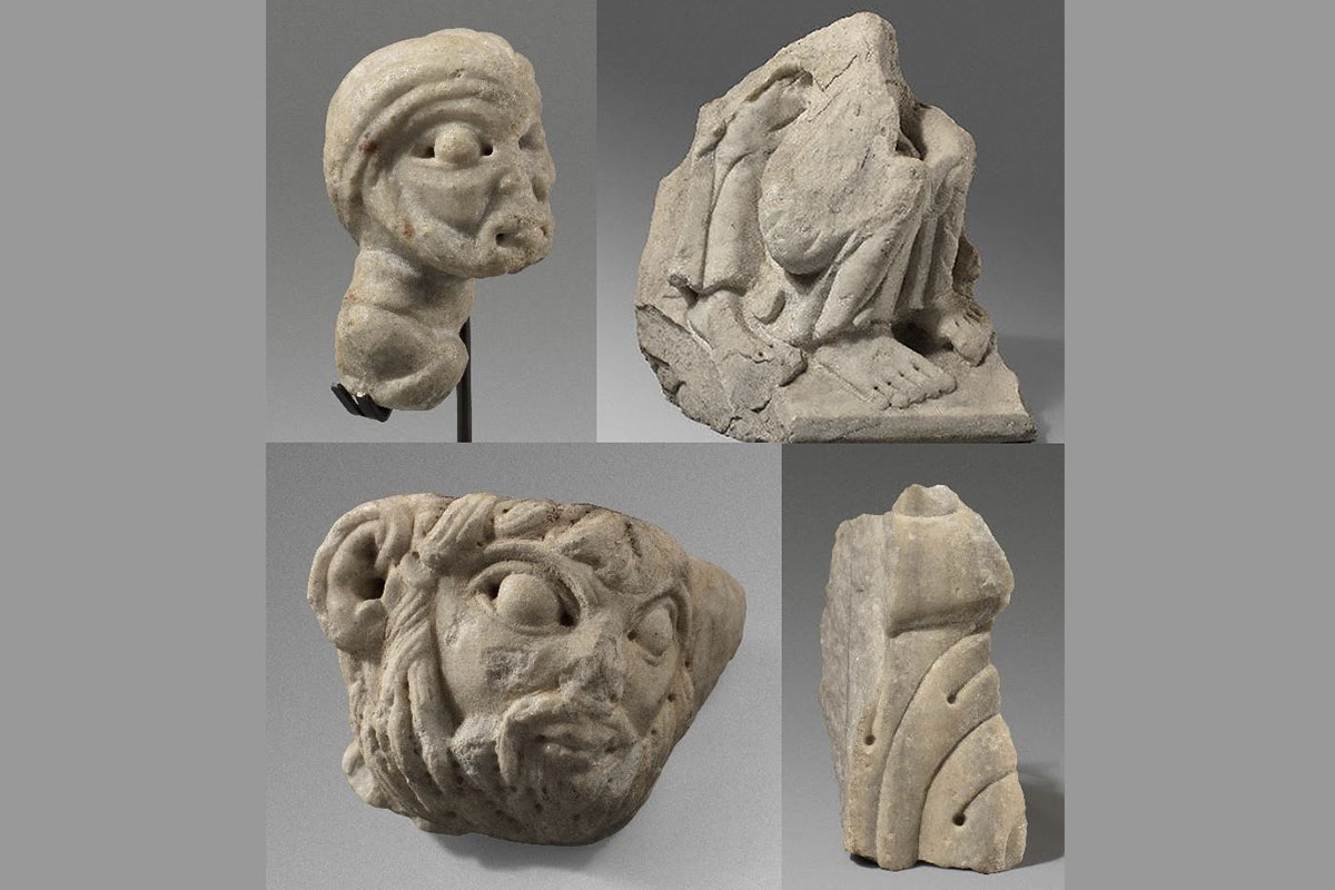 El MNAC adquireix quatre fragments de la portalada romànica de Sant Pere de Rodes atribuïts al Mestre de Cabestany