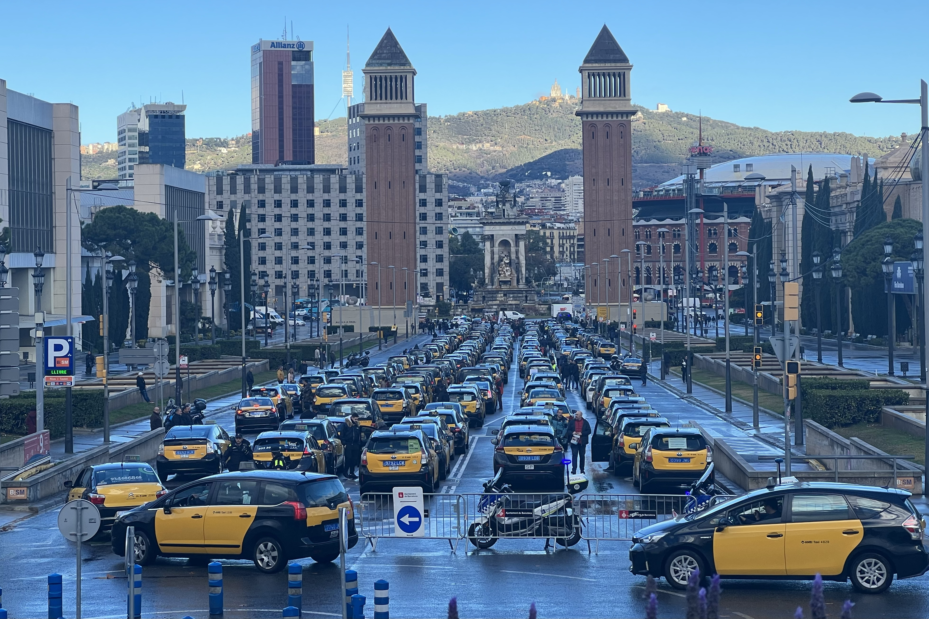 Els taxistes convoquen vaga entre el 31 de gener i el 3 de febrer, coincidint amb el congrés audiovisual ISE