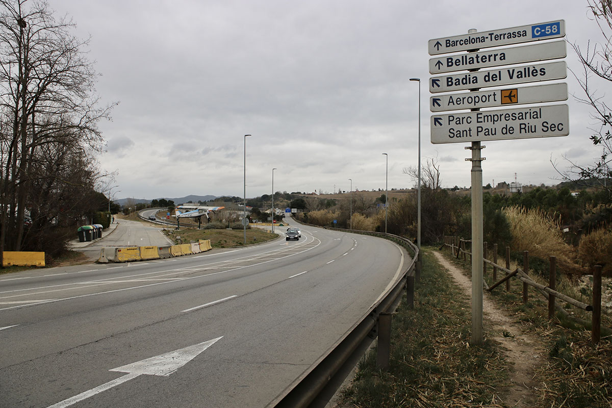 Les obres per millorar l’accés a Sabadell pel sud des de la C-58 començaran al març i tindran un cost de 6,7 MEUR