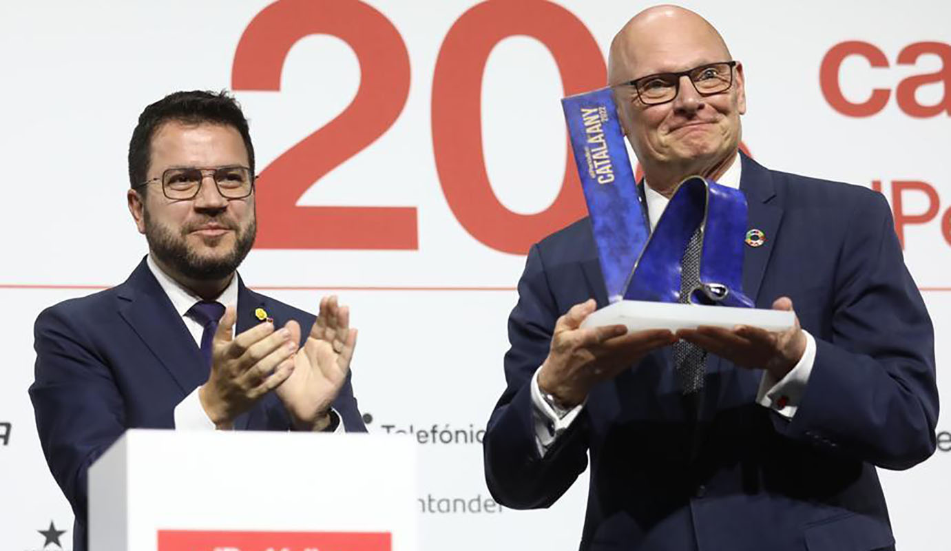 Aragonès demana als empresaris que siguin els «millors ambaixadors» de Catalunya al món durant el Mobile