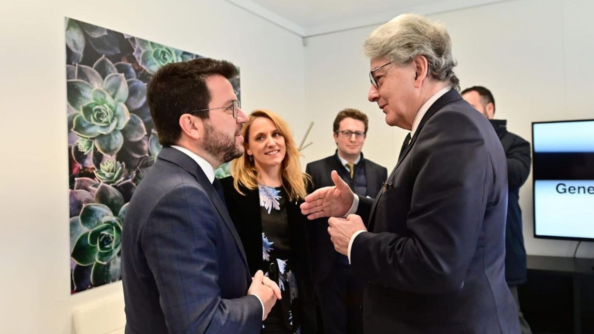 Breton alerta des del MWC que les xarxes actuals no estan preparades per fer un «salt en la connectivitat»
