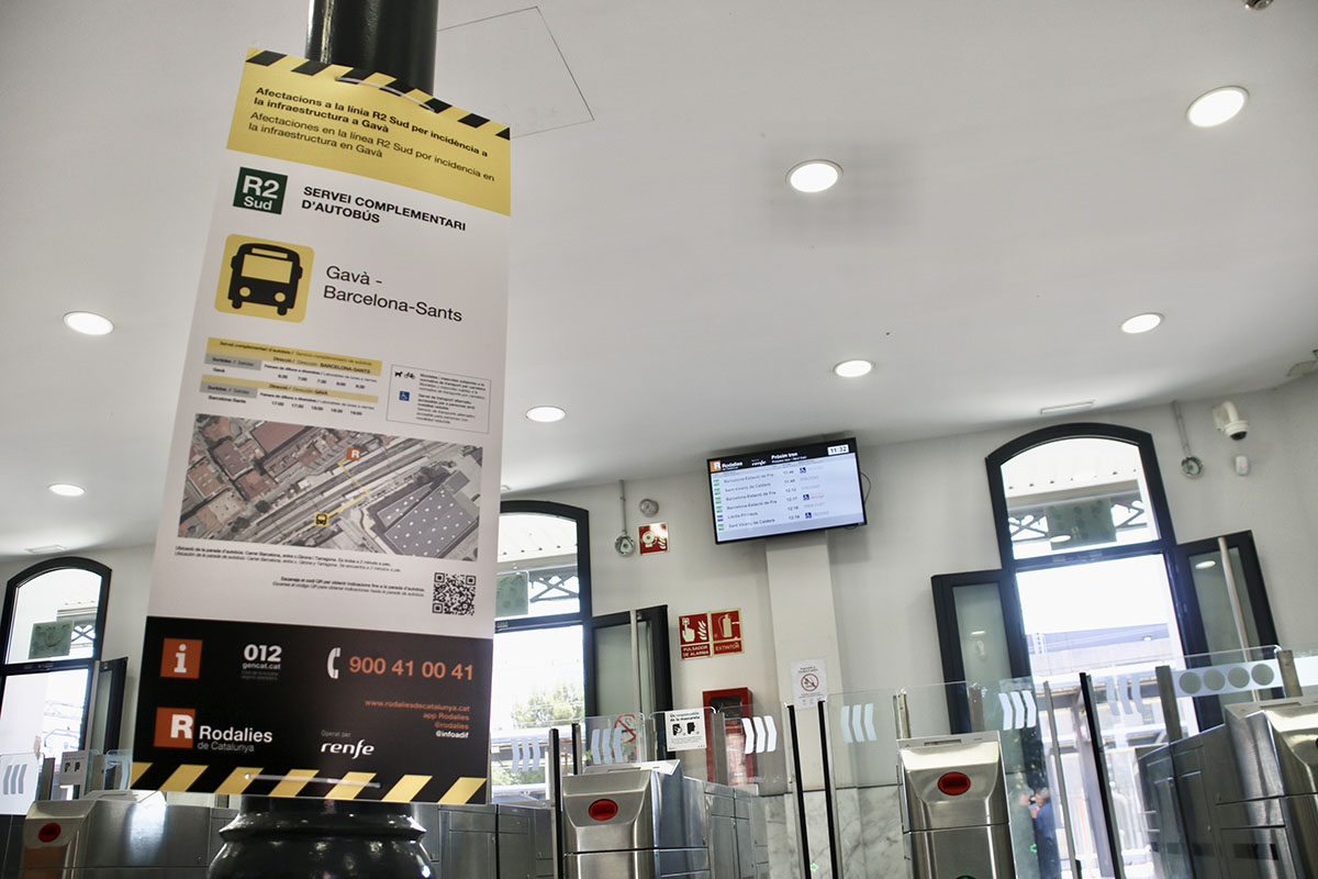 Les incidències a Rodalies des d’inici d’any fan perdre 520.810 hores, segons la Cambra de Comerç